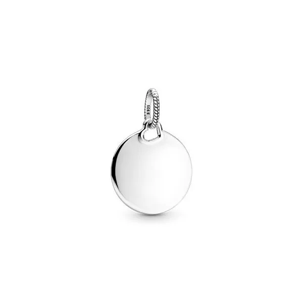 Engravable Round Tag Pendant Vaughan's Jewelry Edenton, NC