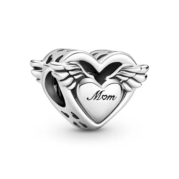 Angel wings pendant charm pandora on sale