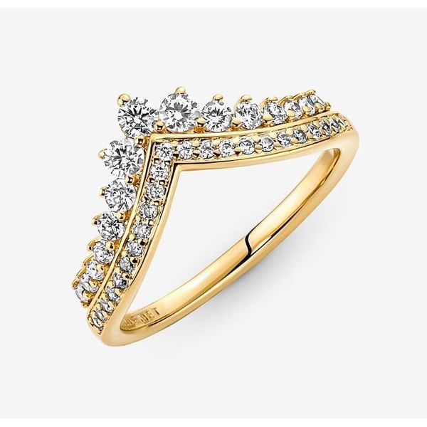 9, YGP Timeless Wish Tiara, Clear CZ Ring Vaughan's Jewelry Edenton, NC
