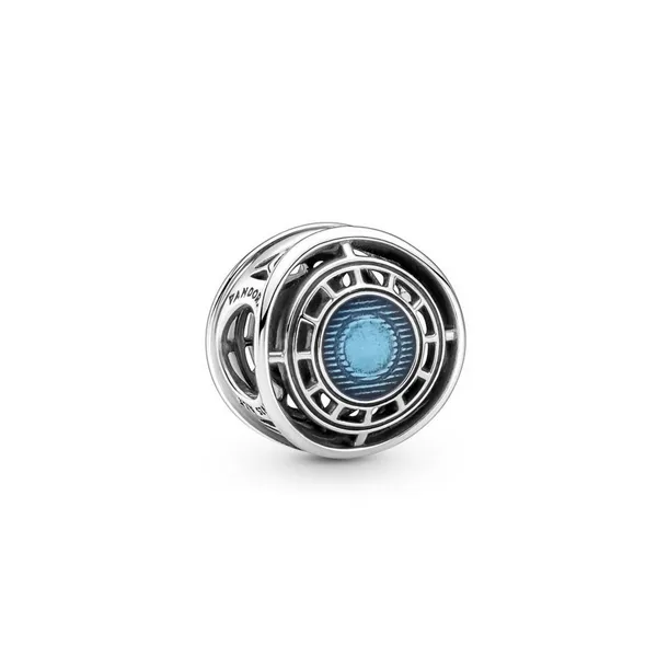 Marvel The Avengers Arc Reactor, Blue Enamel Charm Vaughan's Jewelry Edenton, NC