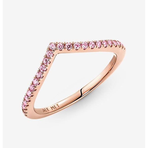 4.5, RGP Timeless Wish Sparkling Pink Ring, Pink CZ Vaughan's Jewelry Edenton, NC