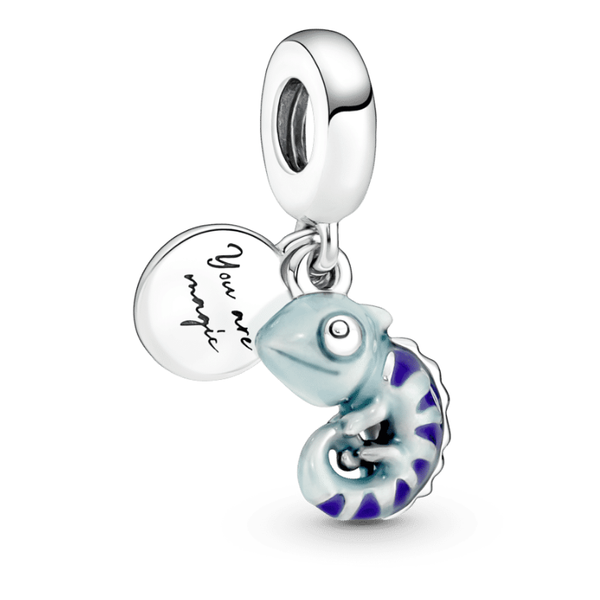 Color-Changing Chameleon Dangle, Mixed Enamel Charm Vaughan's Jewelry Edenton, NC