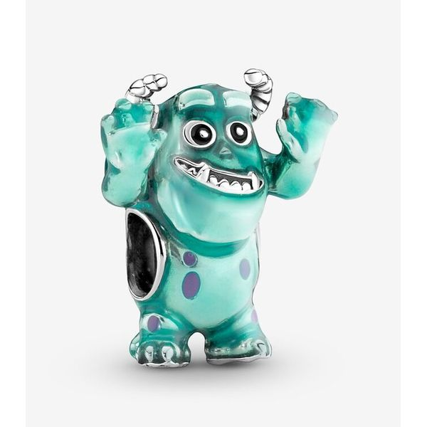 Disney Pixar Sulley, Mixed Enamel Charm Vaughan's Jewelry Edenton, NC