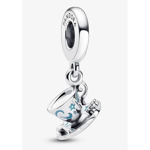 Pandora 792207C01 Charm Silver Tea Cup Mug Dangle Magic Magical