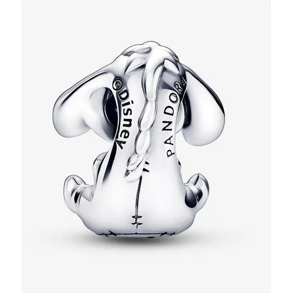 Disney, Winnie the Pooh, Eyeore Charm, Pink & Black Enamel Image 2 Vaughan's Jewelry Edenton, NC