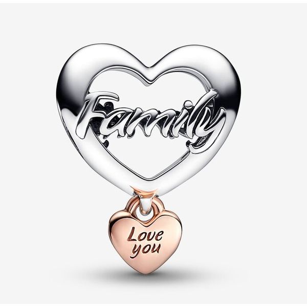 RGP Love You Family Heart Charm Vaughan's Jewelry Edenton, NC