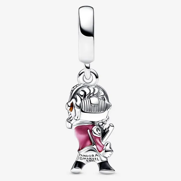 Marvel, Guardians of the Galaxy Star-Lord Dangle, Mixed Enamel & Red CZ Charm Image 2 Vaughan's Jewelry Edenton, NC