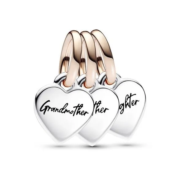 RGP Splittable Family Generation of Hearts Triple Dangle Charm Vaughan's Jewelry Edenton, NC