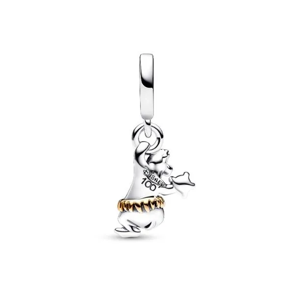 Disney 100th Anniversary Baloo Dangle, Lab Created Diamond Charm Image 2 Vaughan's Jewelry Edenton, NC