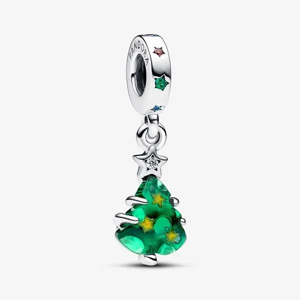Sparkling Christmas Tree Dangle Charm Vaughan's Jewelry Edenton, NC