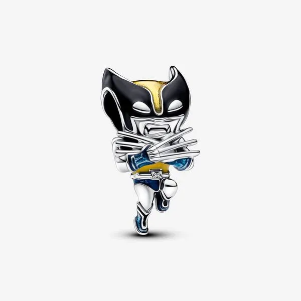 Marvel Wolverine Charm, Multi-Color Enamel Vaughan's Jewelry Edenton, NC