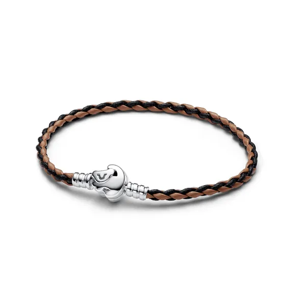 2, Disney The Lion King Clasp Braided Leather Bracelet Vaughan's Jewelry Edenton, NC