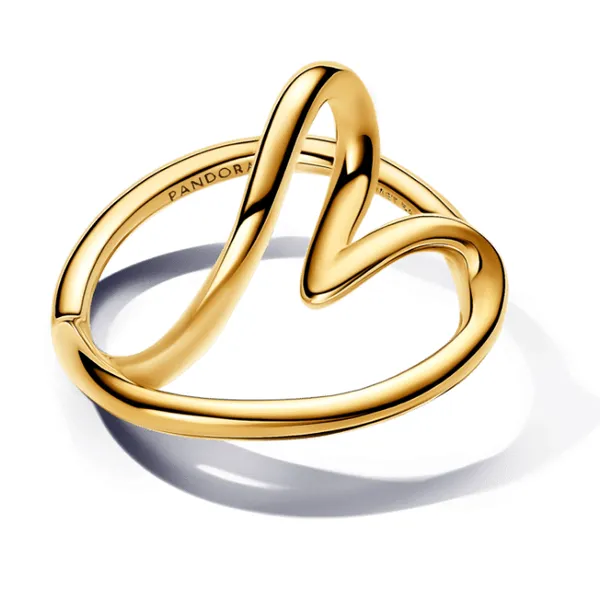 8.5, YGP Essence Organically Shaped Heart Ring Vaughan's Jewelry Edenton, NC