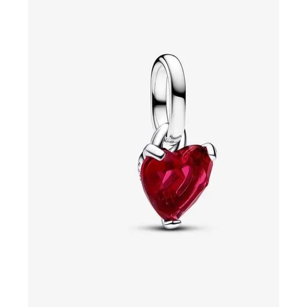 Pandora ME Broken Heart Mini Dangle Charm, Cherries Jubilee Red Man-Made Crystal Vaughan's Jewelry Edenton, NC