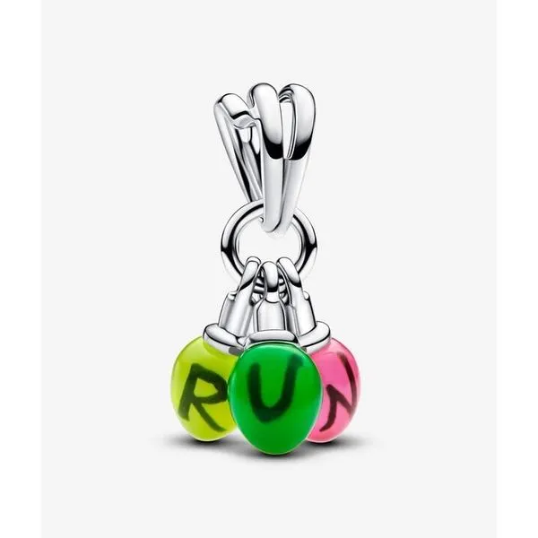 Stranger Things, Glow-in-the-Dark Run Dangle Charm Vaughan's Jewelry Edenton, NC