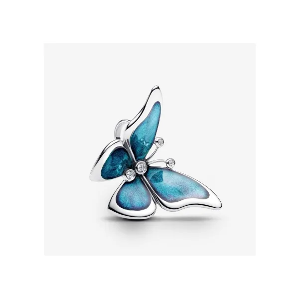 Butterfly Oversized Charm, CZ and Enamel Vaughan's Jewelry Edenton, NC
