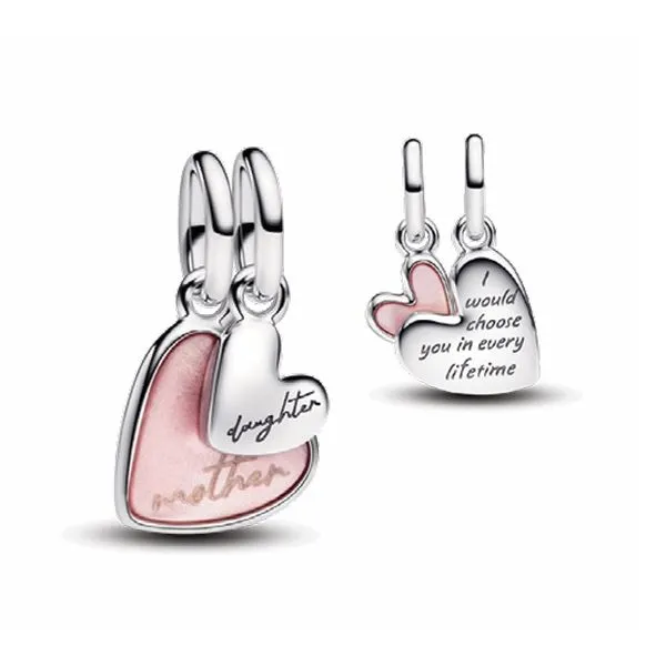 Splittable Mother and Daughter Dangle Charm Vaughan's Jewelry Edenton, NC
