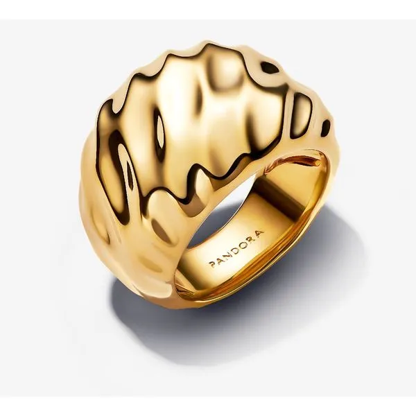 9, YGP Rippled Statement Ring Vaughan's Jewelry Edenton, NC