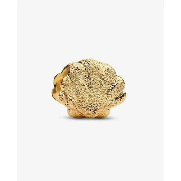 YGP Textured Shell Mini Charm Vaughan's Jewelry Edenton, NC