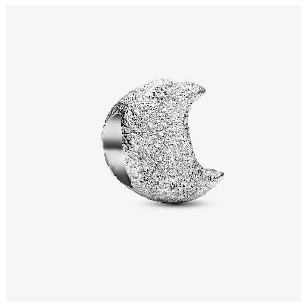 Textured Moon Mini Charm Vaughan's Jewelry Edenton, NC
