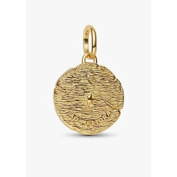 YGP Crossing Arrows Medallion Charm (Towards Better Things) Image 2 Vaughan's Jewelry Edenton, NC