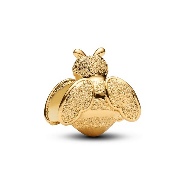 YGP Textured Bee Mini Charm Vaughan's Jewelry Edenton, NC