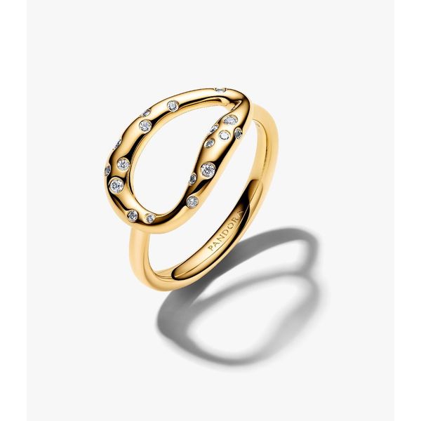 7.5, Organically Shaped Stone-Set Statement Ring Vaughan's Jewelry Edenton, NC