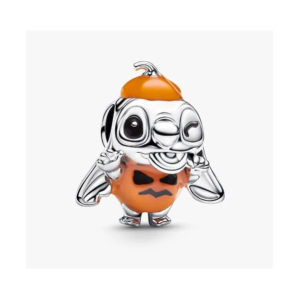 Disney Stitch Halloween Pumpkin Charm Vaughan's Jewelry Edenton, NC