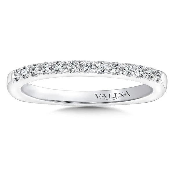 14k WG 0.14CT Diamond Wedding Band Vaughan's Jewelry Edenton, NC