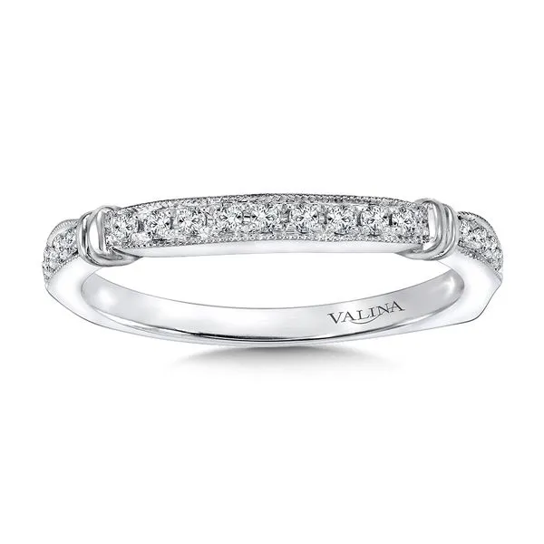 14k WG 0.15CTTW Diamond Wedding Band Vaughan's Jewelry Edenton, NC