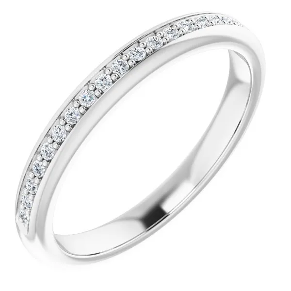 14k WG 1/8CTW Diamond Wedding Band Vaughan's Jewelry Edenton, NC