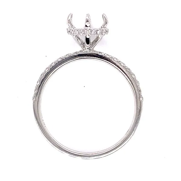 Semi-Mount Engagement Ring Image 2 Venus Jewelers Somerset, NJ