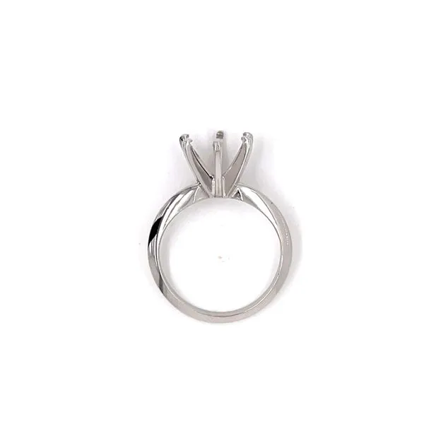 Lady's 14kt Solitare Engagement Ring Mounting Image 3 Venus Jewelers Somerset, NJ