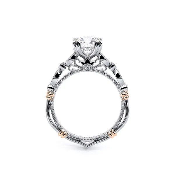 14kt White Gold Verragio Parisian Collection Diamond Engagement Ring Mounting Image 2 Venus Jewelers Somerset, NJ