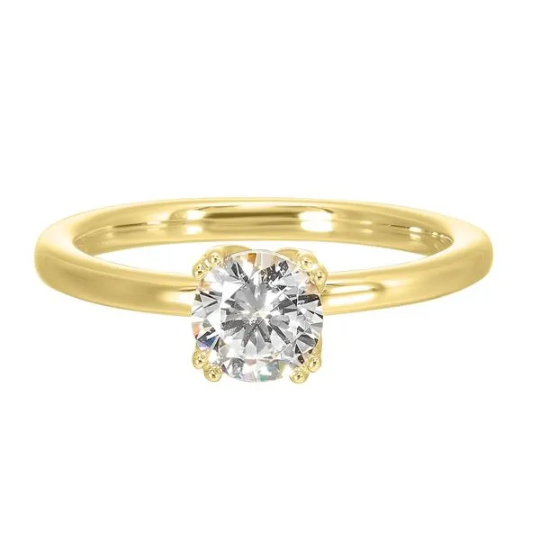 14K Yellow Gold Solitaire Engagement Ring Venus Jewelers Somerset, NJ