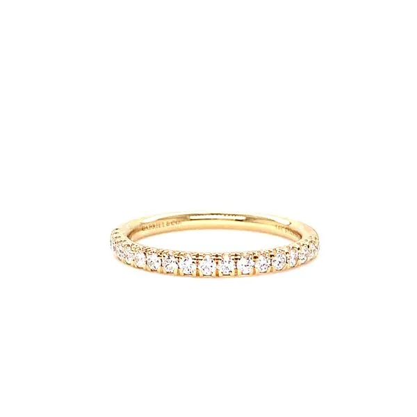 14kt Yellow Gold Diamond Wedding Band Venus Jewelers Somerset, NJ
