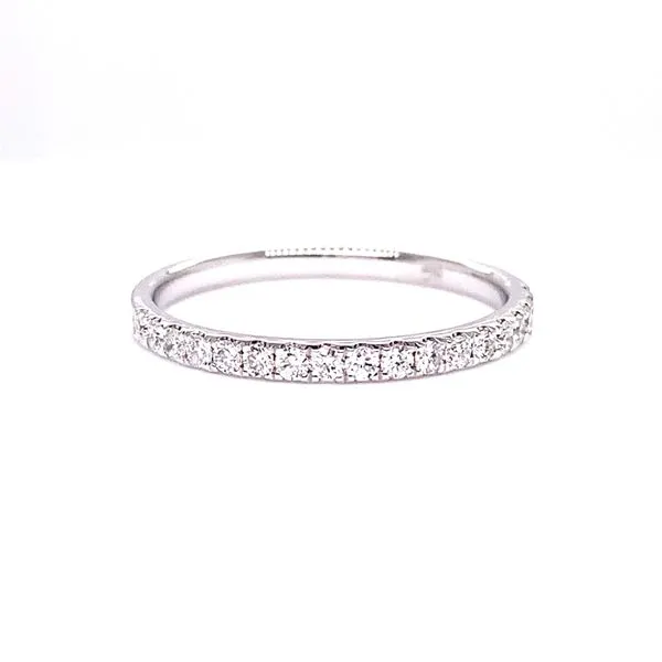 14Kt White Gold Diamond Stackable Wedding Band Venus Jewelers Somerset, NJ