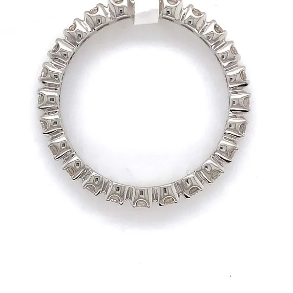 14Kt White Gold Diamond Eternity Band Image 2 Venus Jewelers Somerset, NJ