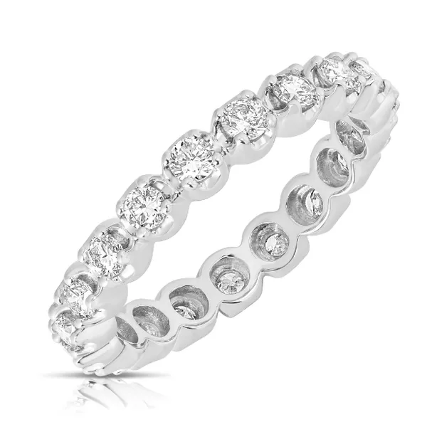 1.00 ctw 14Kt White Gold Diamond Eternity Band Venus Jewelers Somerset, NJ