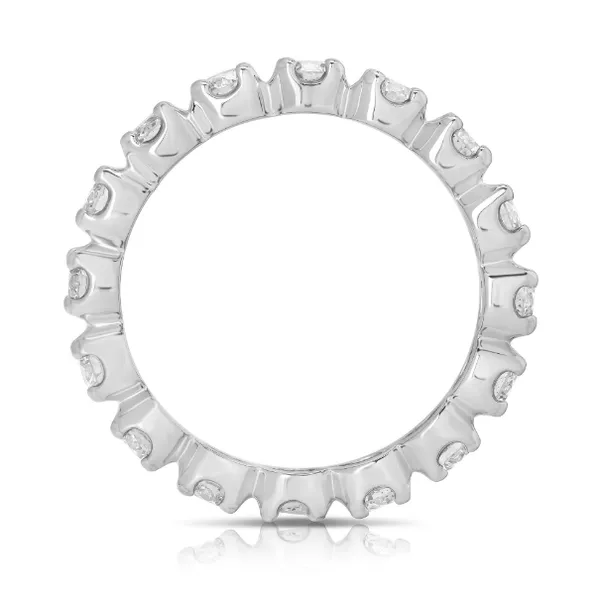 1 1/2ctw 14Kt White Gold Eternity Band Image 3 Venus Jewelers Somerset, NJ