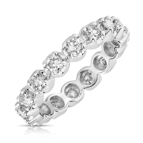 1 1/2ctw 14Kt White Gold Eternity Band Venus Jewelers Somerset, NJ