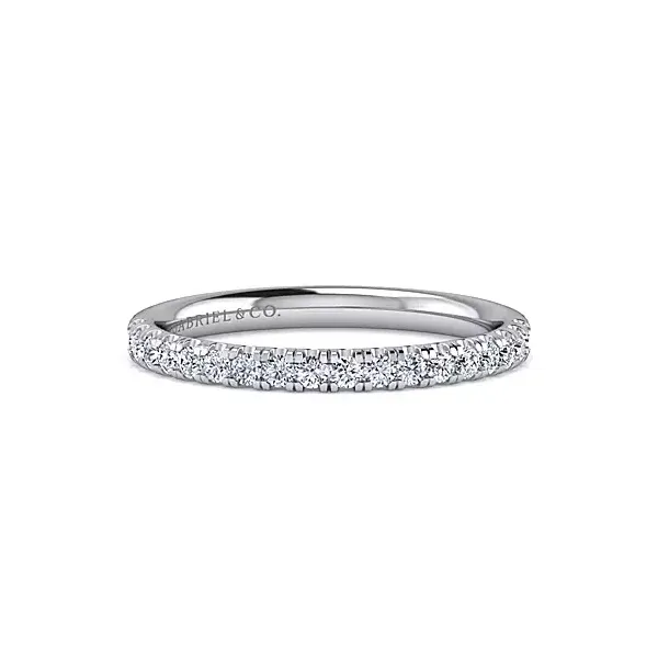 14 Karat White Gold Stackable Diamond Band Venus Jewelers Somerset, NJ