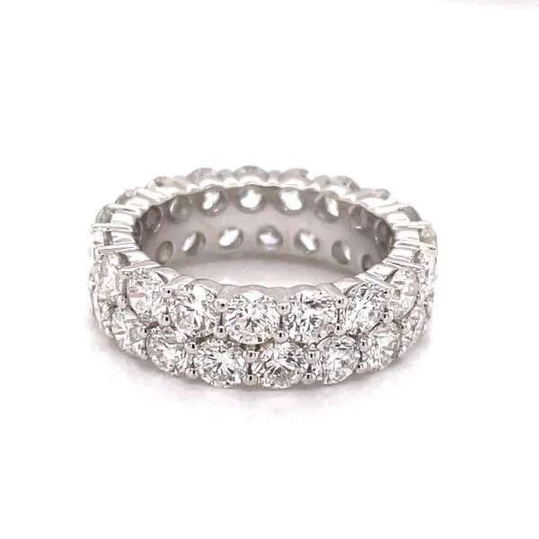Lady's Diamond Wedding Band Image 2 Venus Jewelers Somerset, NJ