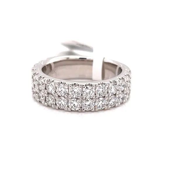 2.00ctw Double Row Diamond Anniversary Band Venus Jewelers Somerset, NJ