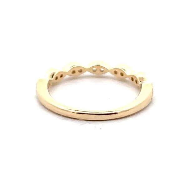 Lady's Yellow Gold Diamond Wedding Band Image 3 Venus Jewelers Somerset, NJ