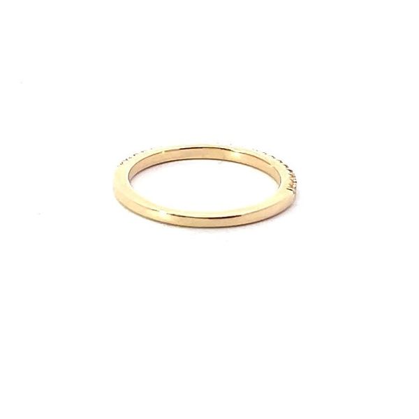 14K Yellow Gold Stackable Diamond Wedding Band – 0.21 CTW Image 3 Venus Jewelers Somerset, NJ