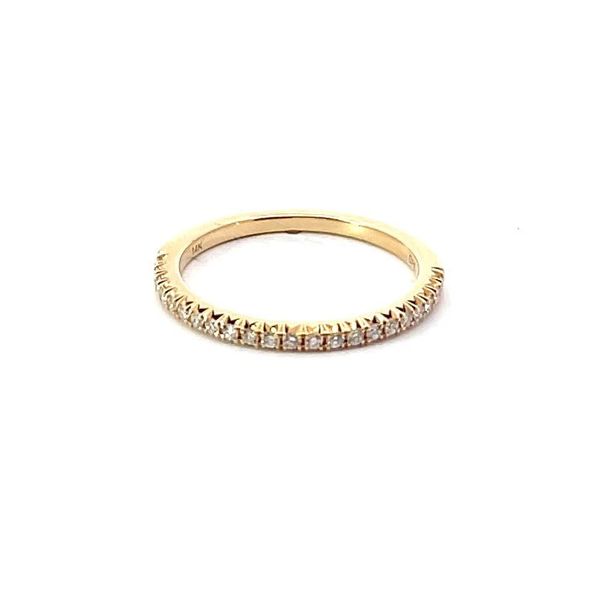 14K Yellow Gold Stackable Diamond Wedding Band – 0.21 CTW Venus Jewelers Somerset, NJ
