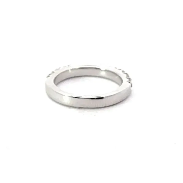 Lady's White Gold Diamond Band Image 3 Venus Jewelers Somerset, NJ