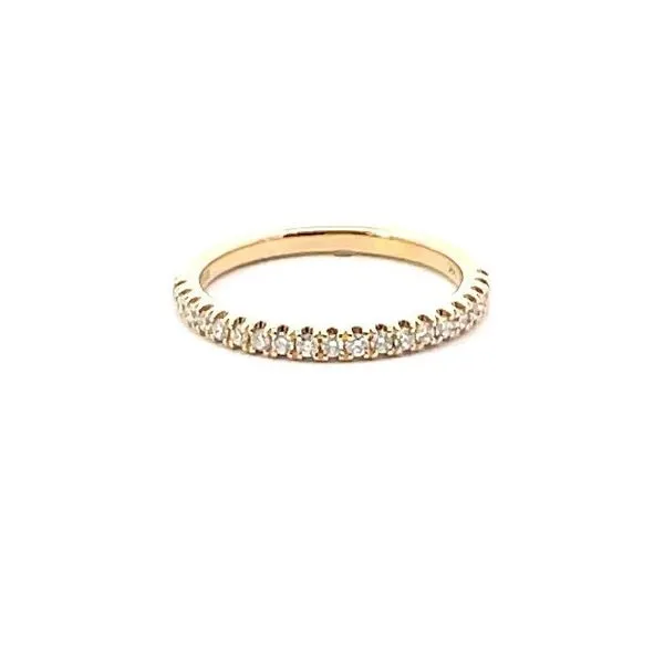 Lady's Yellow Gold Diamond Band Venus Jewelers Somerset, NJ