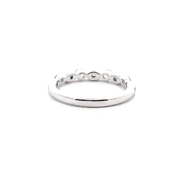 Lady's White Gold Diamond Band Image 3 Venus Jewelers Somerset, NJ